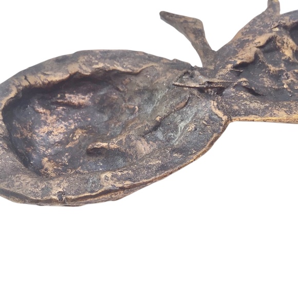 Vintage Burwood Style Gold Tone Wall Plaques – Cute Mid Century Modern Girl - Picture 14 of 15